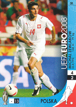 Michal Zewlakow Poland Panini Euro 2008 Card Game #38